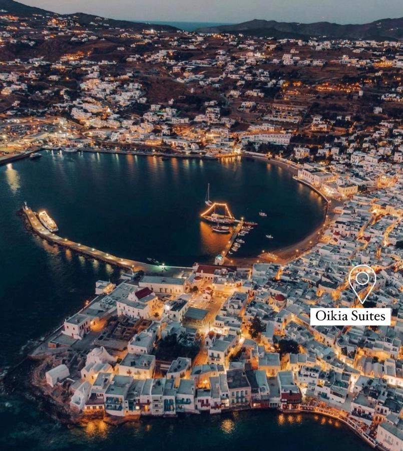 Oikia Suites Mykonos Mykonos Town Exteriör bild